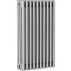 ERCOS Termosifone in acciaio tubolare 4 colonne 10 elementi interasse 813 mm ERCOS Comby grigio