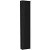 ERCOS Termosifone in acciaio tubolare 4 colonne 8 elementi interasse 1935 mm ERCOS Comby nero