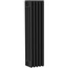 ERCOS Termosifone in acciaio tubolare 4 colonne 5 elementi interasse 813 mm ERCOS Comby nero