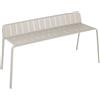 NATERIAL Panca da giardino in alluminio beige Idaho NATERIAL, 1 posto