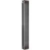 ERCOS Termosifone in acciaio tubolare 4 colonne 5 elementi interasse 1935 mm ERCOS Comby grigio