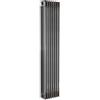 ERCOS Termosifone in acciaio tubolare 4 colonne 8 elementi interasse 1935 mm ERCOS Comby grigio