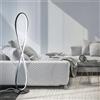 Inspire Lampada da terra LED Esme nero, luce bianco naturale 2900 lumen INSPIRE