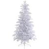 Kaemingk Albero di Natale innevato Orlando Bianco H 210 cm x ø 120 cm