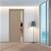 Leroy Merlin Porta interna scorrevole Mast in legno colore tortora, L 70 x H 210 cm, apertura reversibile
