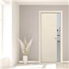 Leroy Merlin Porta interna scorrevole Mast Incisa in legno colore avorio, L 70 x H 210 cm, apertura reversibile