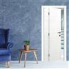 Leroy Merlin Porta interna pieghevole a libro Mast in legno colore bianco, L 90 x H 210 cm, apertura a sinistra