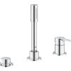 Grohe Rubinetto per bordo vasca Lineare GROHE 3 fori cromato