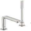 Grohe Rubinetto per vasca getto laminare cristallino Lineare grigio spazzolato GROHE