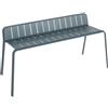 NATERIAL Panca da giardino in alluminio blu Idaho NATERIAL, 2 posti