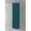 BADEN HAUS Colonna per mobile bagno Onda BADEN HAUS 1 anta P 20 x L 35 x H 140 cm blu petrolio