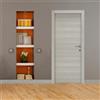 Leroy Merlin Porta interna a battente Silent Cambridge in legno colore rovere grigio, L 70 x H 210 cm, apertura reversibile