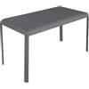 NATERIAL Tavolo da pranzo per giardino Idaho NATERIAL struttura e superficie in alluminio antracite per 4 persone 144x70cm