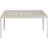NATERIAL Tavolo da pranzo per giardino Idaho NATERIAL struttura e superficie in alluminio per 4 persone 144x70cm