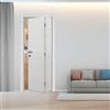 Leroy Merlin Porta interna pieghevole a libro Mast in legno colore grigio, L 70 x H 210 cm, apertura a destra