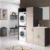 Leroy Merlin Mobile lavanderia Desi in abs olmo rousseau P 51.5 x L 190 x H 200 cm