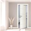 Leroy Merlin Porta interna rototraslante Fourlines in MDF colore bianco, L 80 x H 210 cm, apertura reversibile
