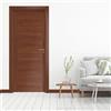 Leroy Merlin Porta interna a battente Rustic in MDF colore noce, L 90 x H 210 cm, apertura reversibile