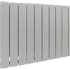 PRODIGE Termosifone in alluminio 10 elementi interasse 500 mm PRODIGE MODERN silver