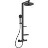 Ideal Standard Colonna doccia con miscelatore Alu+ termostatica Nero Seta