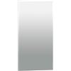 Leroy Merlin Specchio con illuminazione integrata bagno rettangolare Pixel L 50 x H 90 x P 2.5 cm nero