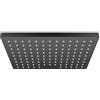 Hansgrohe Soffione doccia HANSGROHE Vernis Shape nero in abs spazzolato L 23 x H 5.1 x P 17 cm anticalcare 1 getto