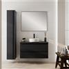 Leroy Merlin Colonna per mobile bagno Pull 1 anta P 30 x L 30 x H 180 cm grafite opaco laccato mdf
