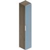 Leroy Merlin Colonna per mobile bagno Quadra 1 anta P 30 x L 30 x H 180 cm rovere cotto/cielo opaco laccato mdf