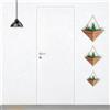 Leroy Merlin Porta interna a battente Side F filomuro in legno colore bianco, L 60 x H 210 cm, apertura reversibile