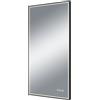 SENSEA Specchio Neon3 di SENSEA Rettangolare Touchscreen L 45 x H 90 x P 3.2 cm nero, con luce LED integrata e antiappannamento