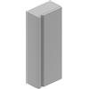 Leroy Merlin Pensile bagno Pull grigio artico opaco in vetro SENSEA, 1 anta apertura da destra e sinistra P 16 x L 30 x H 75 cm