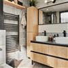 SENSEA Colonna per mobile bagno Studio SENSEA 2 ante P 35 x L 30 x H 173 cm Rovere rigato placcato MDF