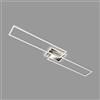 Leroy Merlin Plafoniera LED Frame argento IP20