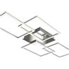 Leroy Merlin Plafoniera LED Frame argento IP20, 3600 lumen