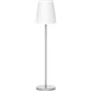 Leroy Merlin Lampada solare decorativa Lola grigio, in polietilene, luce bianco