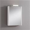 Leroy Merlin Pensile con luce Akira laccato lucido bianco L 51.5 x H 70 x P 15.5 cm