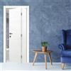 Leroy Merlin Porta interna pieghevole a libro Mast in legno colore bianco, L 70 x H 210 cm, apertura a destra