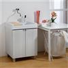 Leroy Merlin Mobile lavanderia con lavabo incluso Exe in abs olmo perla P 50 x L 60 x H 84 cm