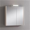 Leroy Merlin Pensile con luce Akira olmo rousseau L 71.5 x H 70 x P 15.5 cm