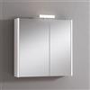 Leroy Merlin Pensile con luce Akira laccato bianco opaco L 71.5 x H 70 x P 15.5 cm