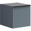 Leroy Merlin Struttura semi colonna da bagnoPixel Plain Stipes 1 anta laccato opaco indaco L 40 x H 40 x P 45.5 cm