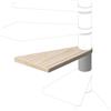Iris Gradino Nara in legno grigio faggio L 515 mm H 134 mm