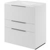 SENSEA Mobile da bagno a terra L 75 x H 84 x P 48 cm bianco laccato opaco, 3 cassetti SENSEA Neo Line