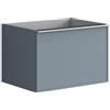 Leroy Merlin Mobile da bagno sospeso sotto lavabo L 60 x H 40 x P 45.5 cm indaco laccato, 2 cassetti Pixel frame