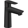 Hansgrohe Rubinetto per lavabo a canna media getto laminare cristallino Talis E nero pvd opaco HANSGROHE H 16.2 cm