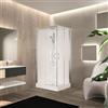 Leroy Merlin Cabina doccia idromassaggio rettangolare PERLA 100 x 80 cm