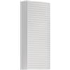 Leroy Merlin Pensile bagno Pixel Stripes laccato opaco bianco, 1 anta apertura da sinistra P 17 x L 30 x H 80 cm