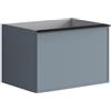Leroy Merlin Mobile da bagno sospeso sotto lavabo L 60 x H 40 x P 45.5 cm indaco, 2 cassetti Pixel frame
