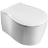 OLYMPIA CERAMICA Vaso WC sospeso OLYMPIA CERAMICA soft, sedile incluso P 54 x L 37 x H 42 cm bianco