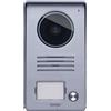 VIMAR Pulsantiera esterna per videocitofono VIMAR Targa per KIT Video 7in monofamiliare 1 pulsante in policarbonato grigio P 3.43 x L 9.44 x H 16.24 cm